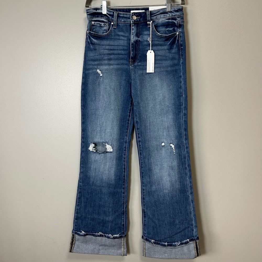 Petra154 NWT 11/29 distressed trousers long